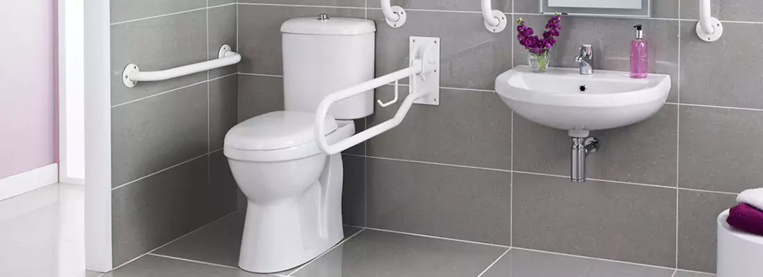 Modern Handicap Bathroom Solutions with Safety Features in Kendall West, FL